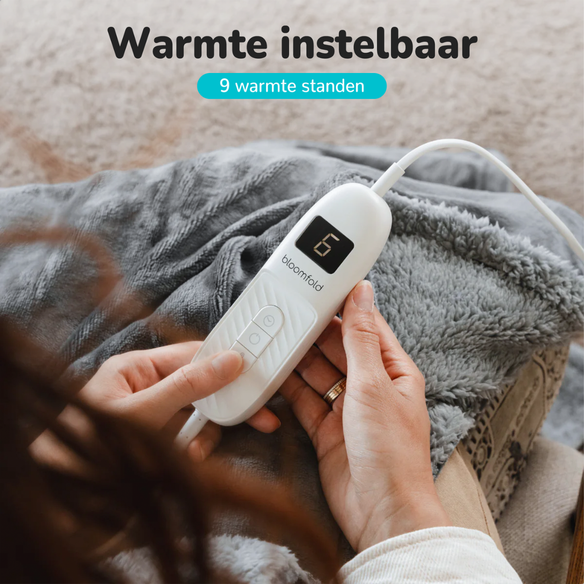 Elektrische Deken 180 x 160 cm – Verwarmde Deken voor Thuis