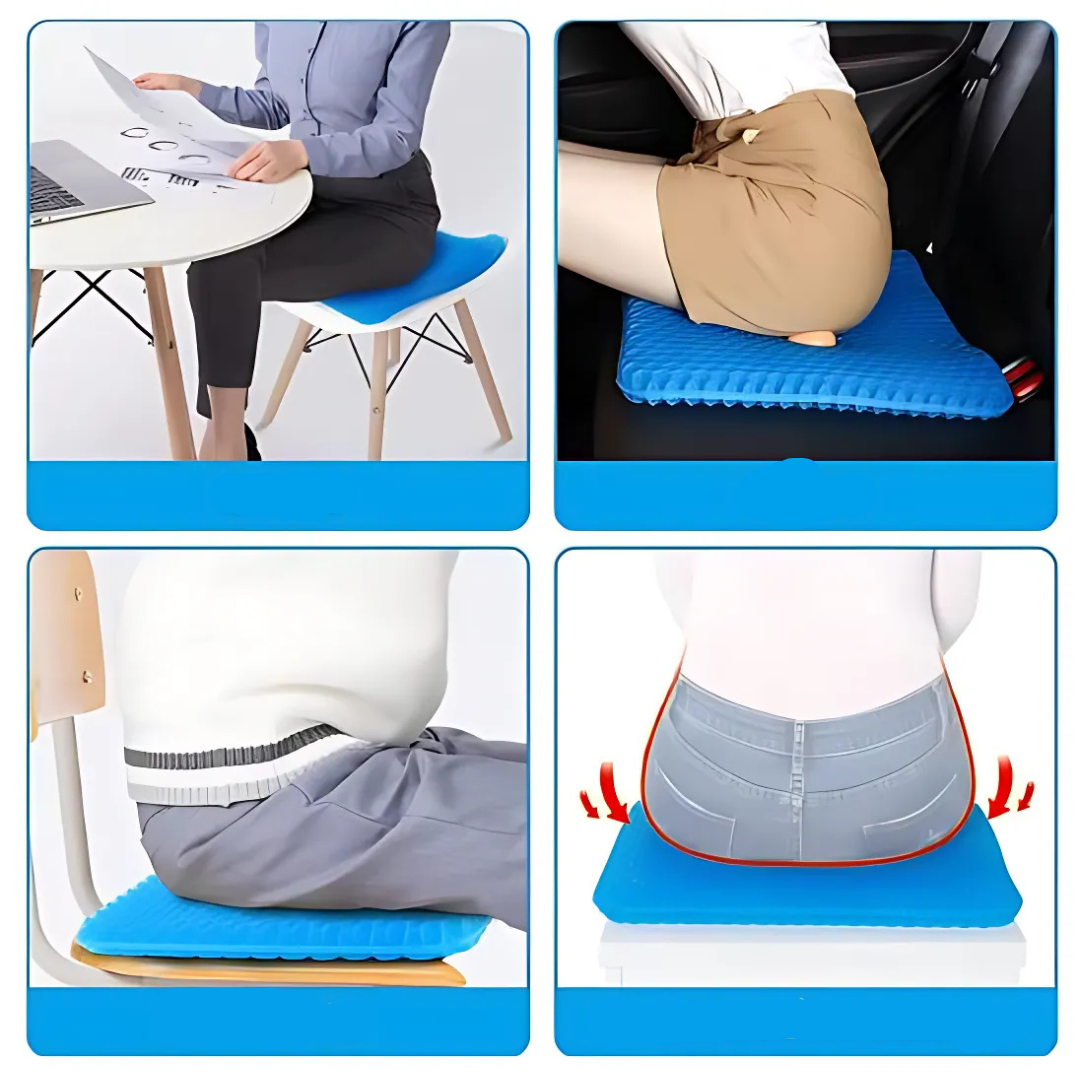 LuxuraGel Ergonomisch Honingraat Kussen | Ultieme ondersteuning voor een comfortabele nachtrust