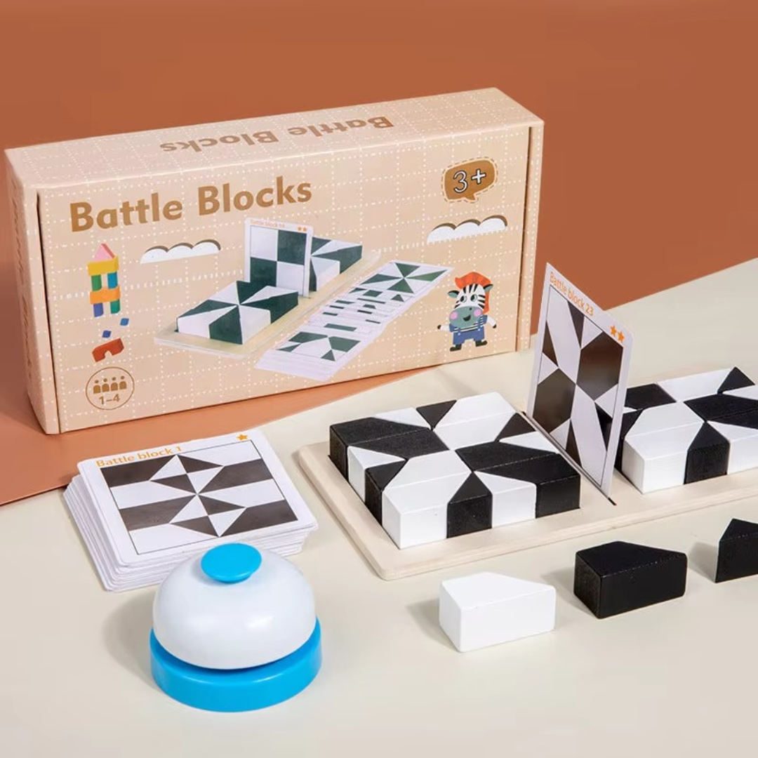 Twee-kleurig Logica Puzzelspel in Pocketformaat