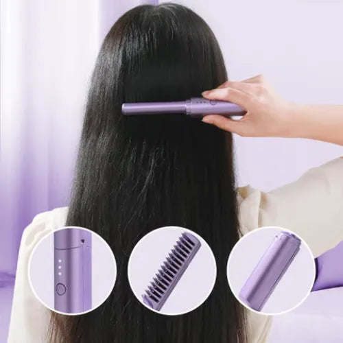 LuxeTress Draagbare Haarstijlborstel | Creëer moeiteloos perfecte kapsels overal