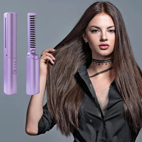 LuxeTress Draagbare Haarstijlborstel | Creëer moeiteloos perfecte kapsels overal