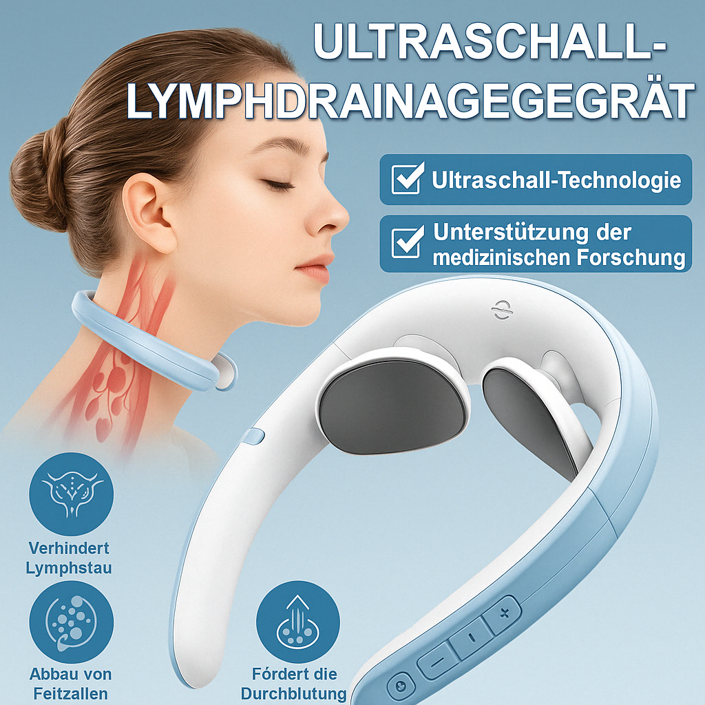 Vitalize Ultrasone Lymfedrainage Apparatuur voor Cellulite en Vet Vermindering Spierontspanning
