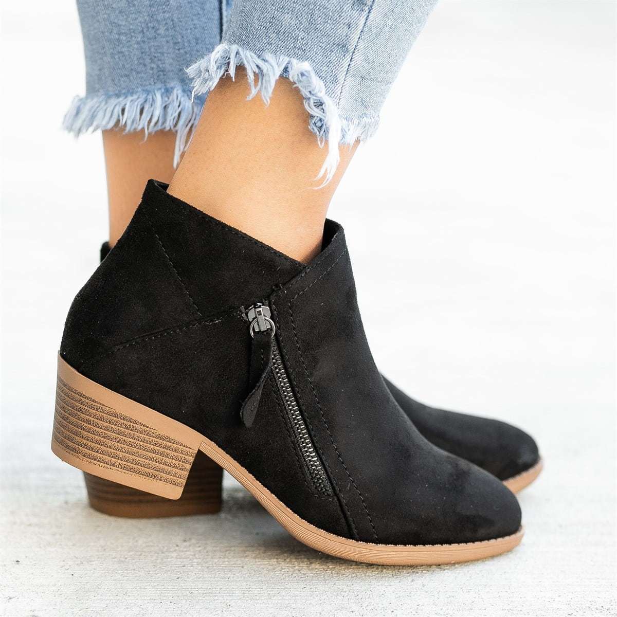 Leren Comfort Enkelboot Dames – Warme Orthopedische Boots voor de Winter