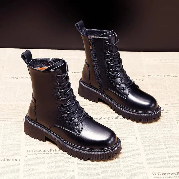 Warme Damesstiefels Delphine – Gevoerde Winterstiefels met Antislipzool
