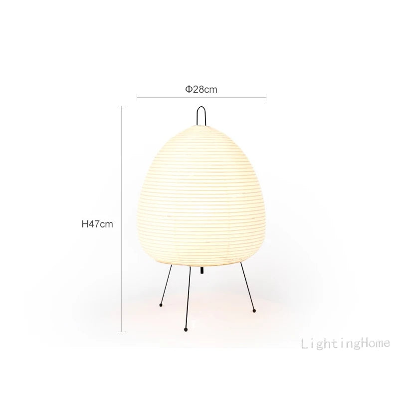 WabiGlow Luxe Handgemaakte Tafellamp