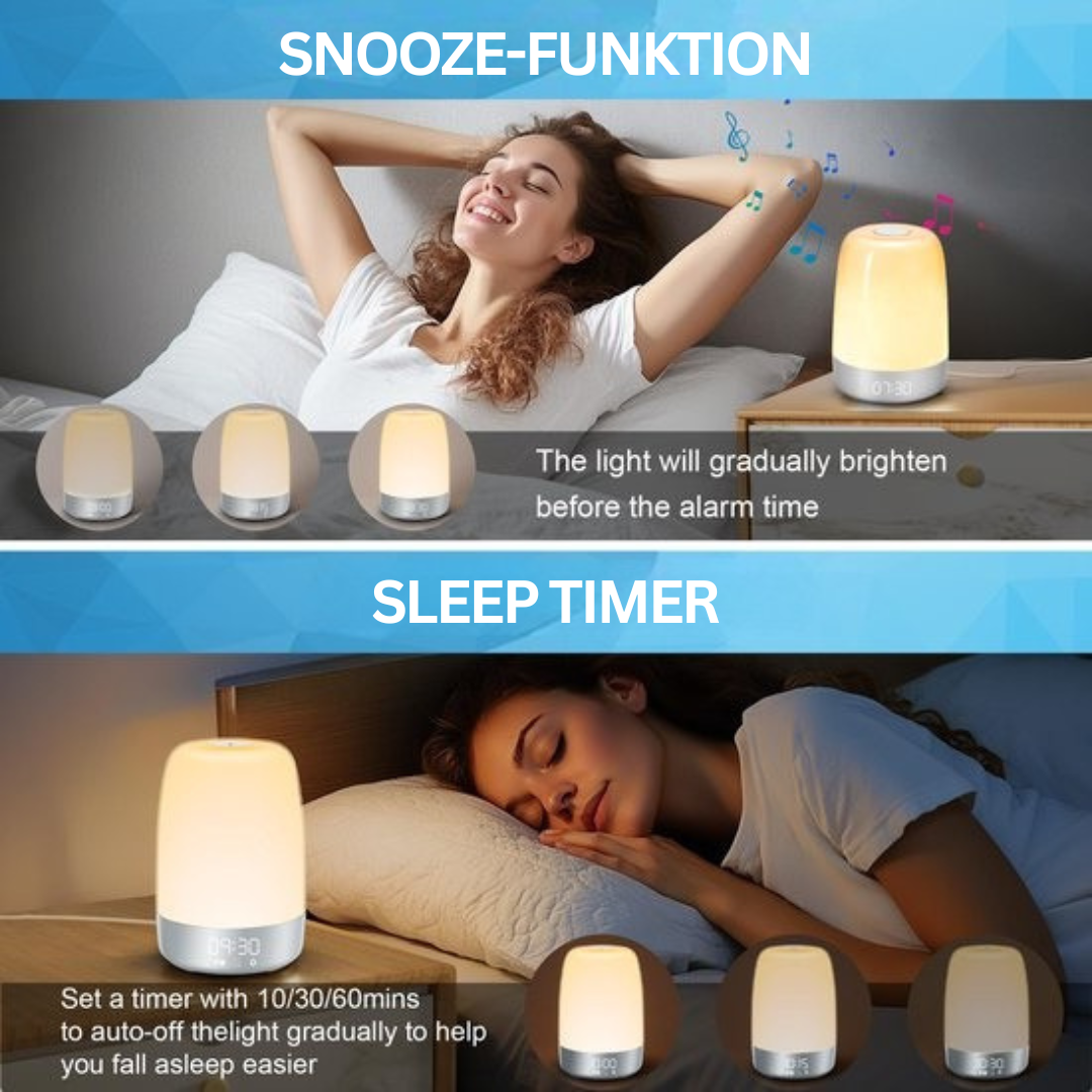 Wake-up-Light met Natuurgeluiden – Aurora