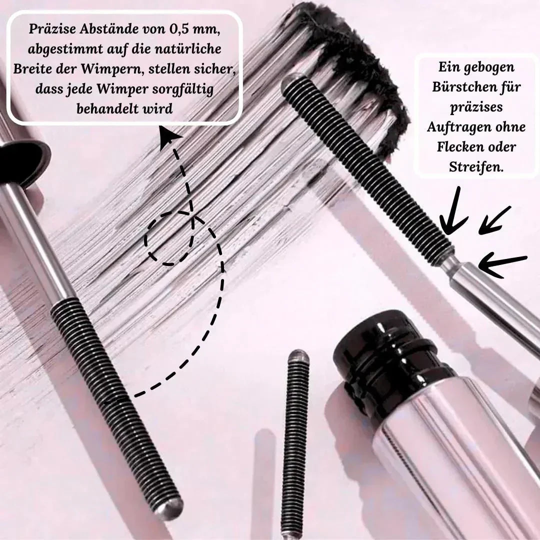 Waterproof Volume Mascara Langdurig Klontvrij 1 Plus 1 Gratis