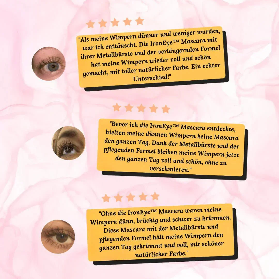 Waterproof Volume Mascara Langdurig Klontvrij 1 Plus 1 Gratis