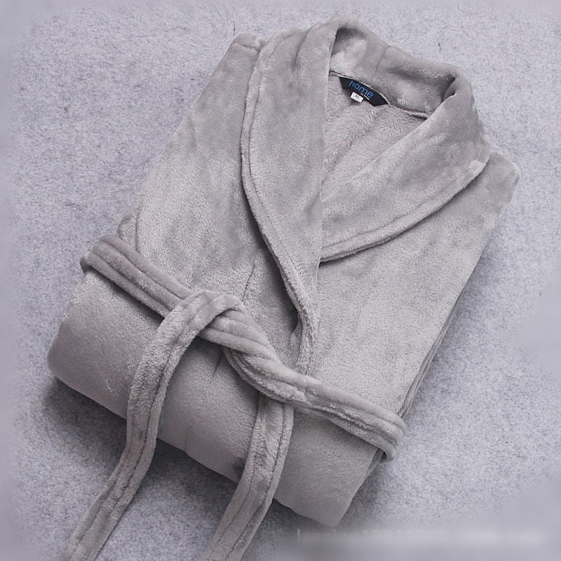 Winterzachte Unisex Badjas – Zachte Huisbadjas van Fleece en Flanel