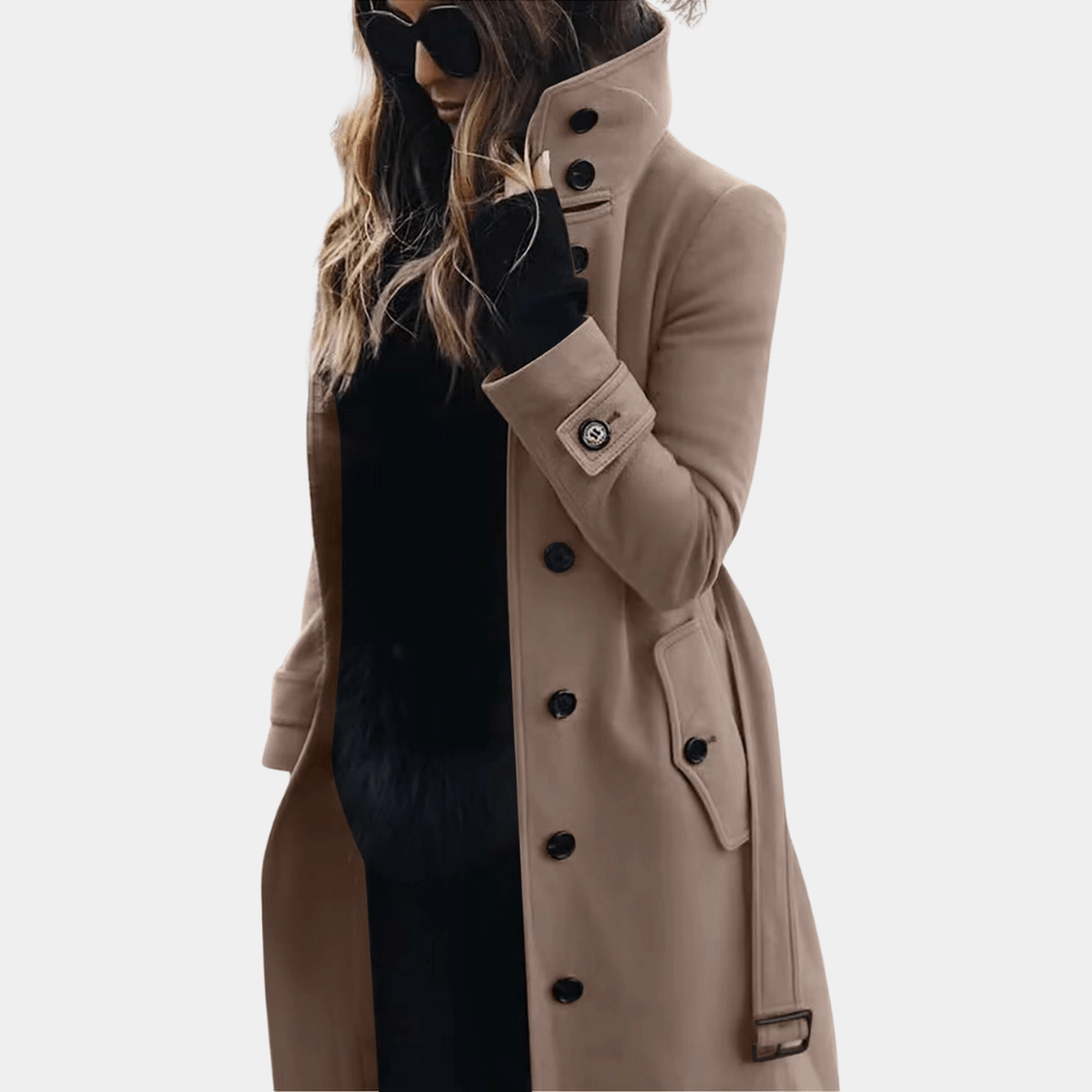 ChicLayer Warme Trenchcoat | Elegante en gezellige bovenkleding voor stijlbewuste vrouwen