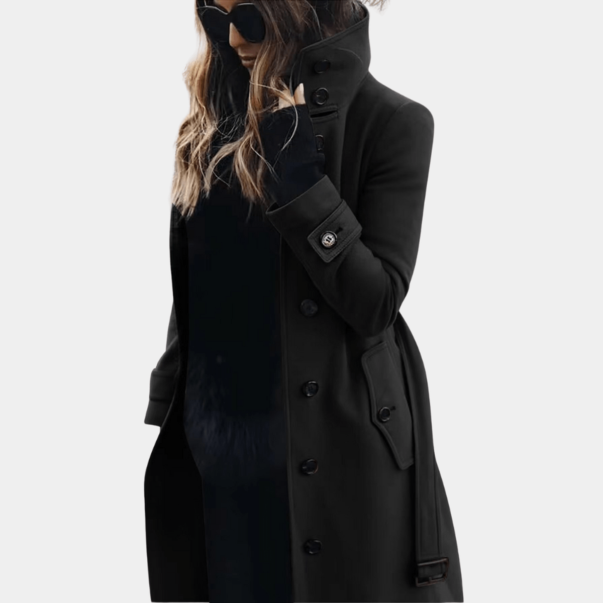 ChicLayer Warme Trenchcoat | Elegante en gezellige bovenkleding voor stijlbewuste vrouwen