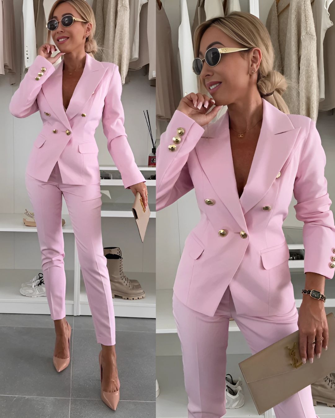 ChicTailored Pakset | Elegante Dubbelzijdige Pasvorm voor een Voordelige Silhouette
