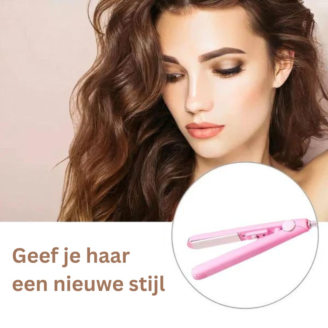 CompactCurl Keramische Styler | voor steilen en krullend haar