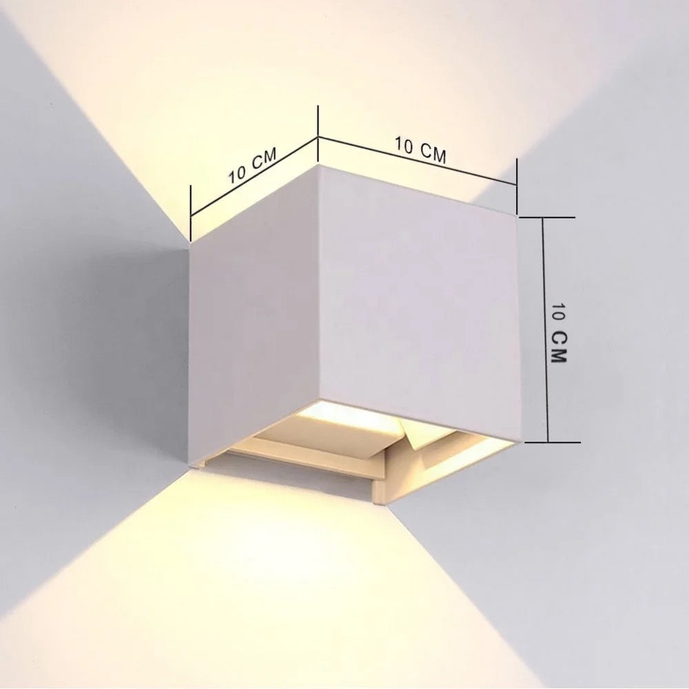 ZenGlow Luxe Wandlamp met Bewegingssensor voor Slimme Verlichting