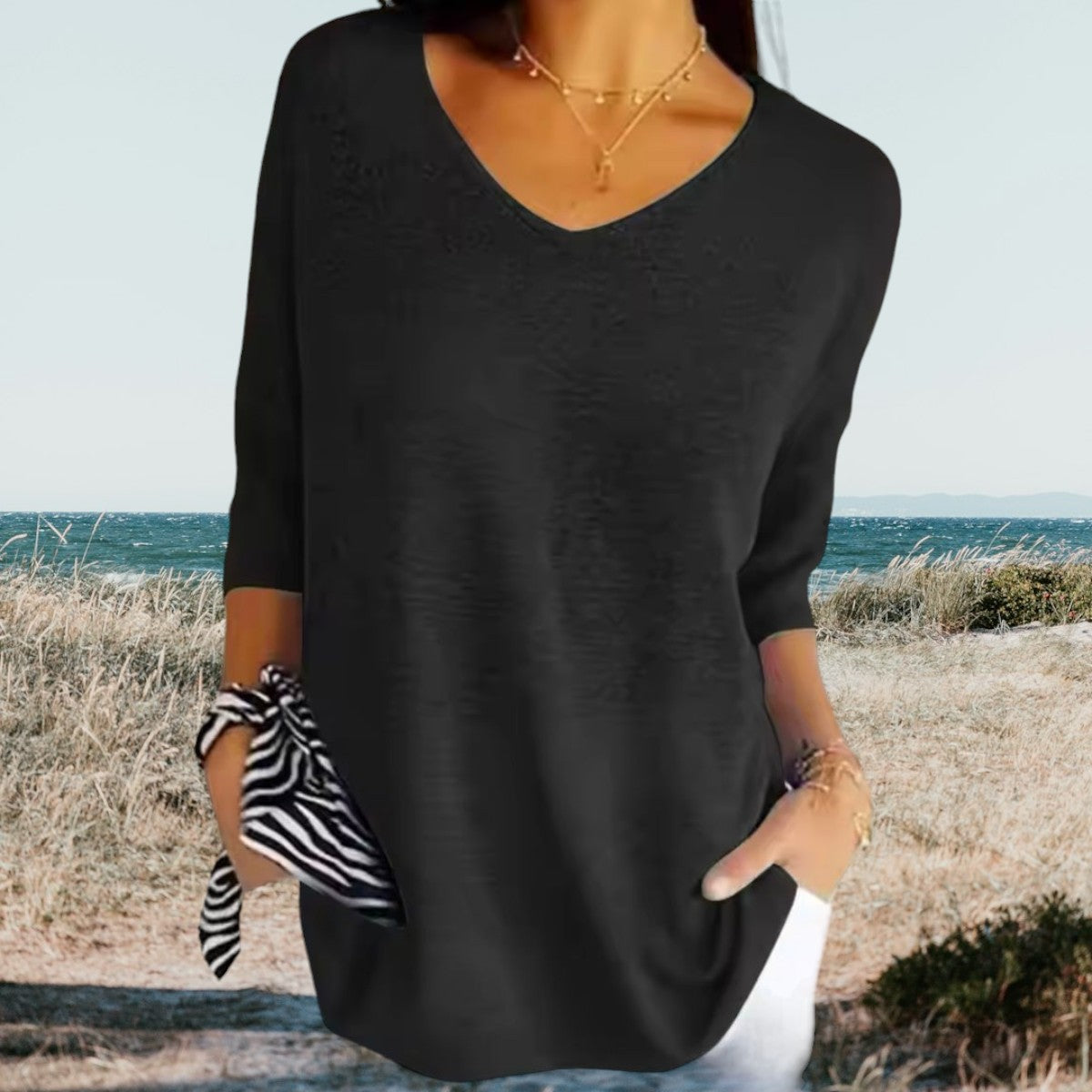 Gerda™ Zomer V-hals Top