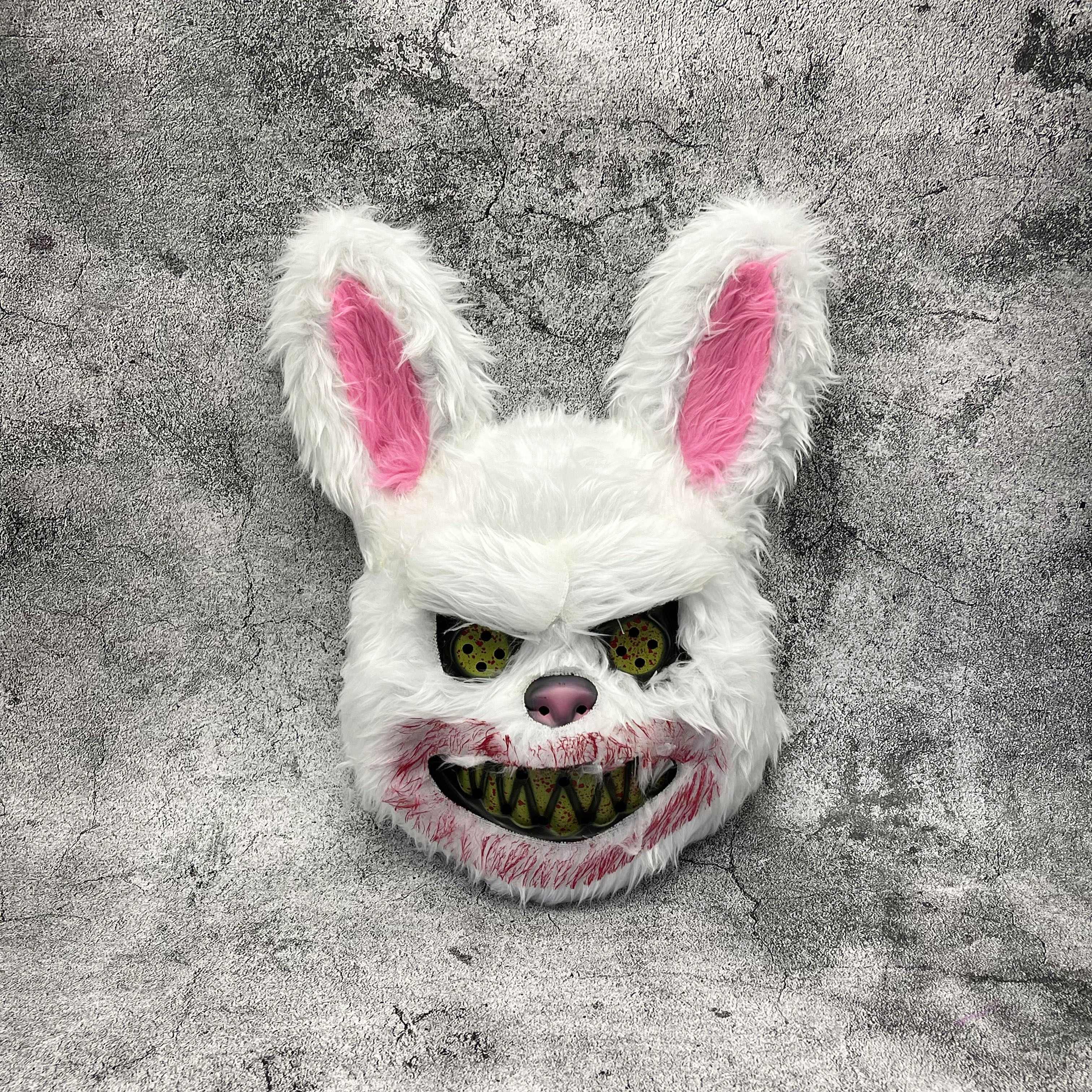 Unisex Engergende Furry Halloween Kostuum Masker | Horror Cartoon Stijl