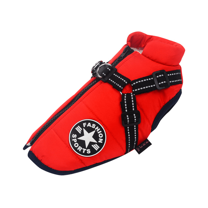 PupGuard - Winter-Hondjas met Harnas