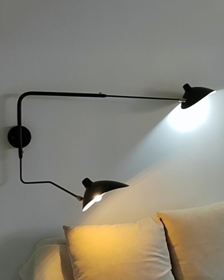 Wandlamp Met Verstelbare Armen - Dubbele Armen - Moderne Verlichting