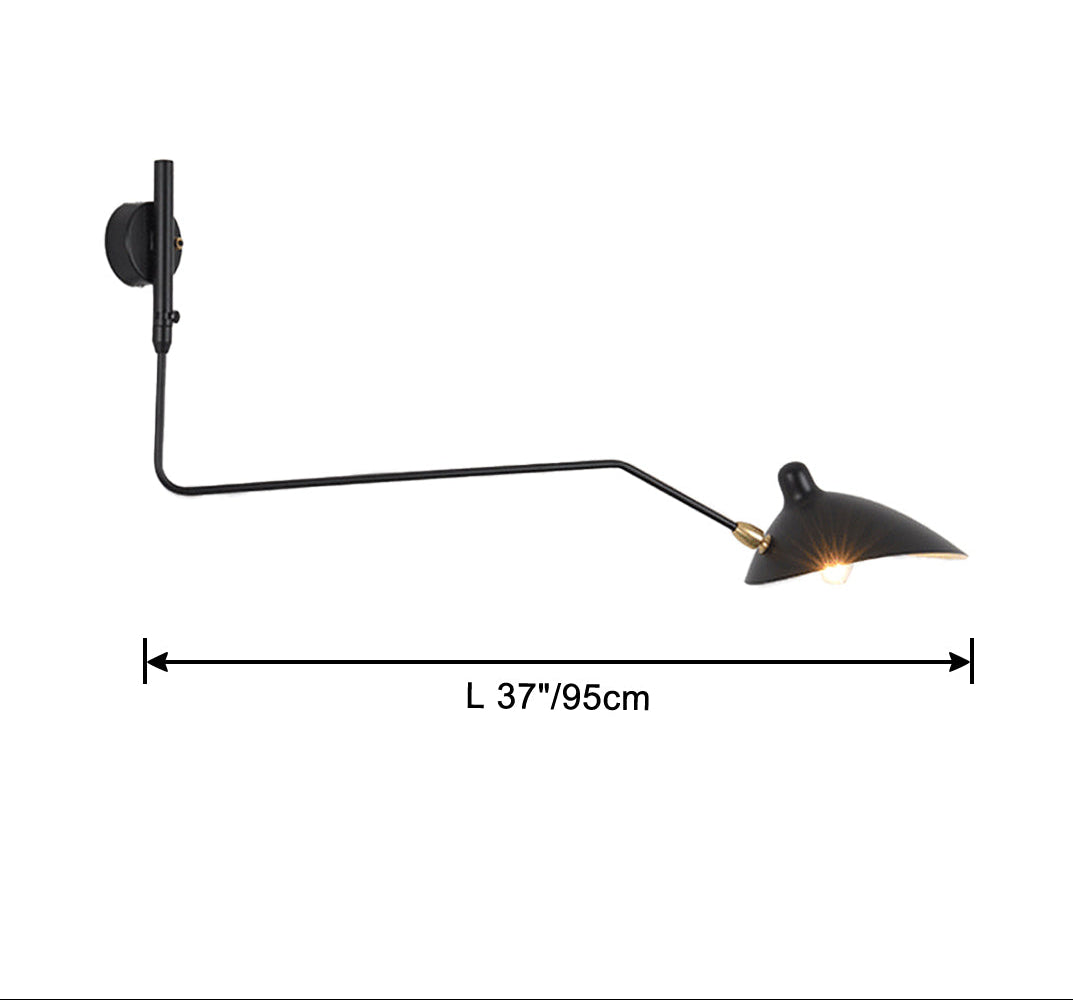 Wandlamp Met Verstelbare Armen - Dubbele Armen - Moderne Verlichting
