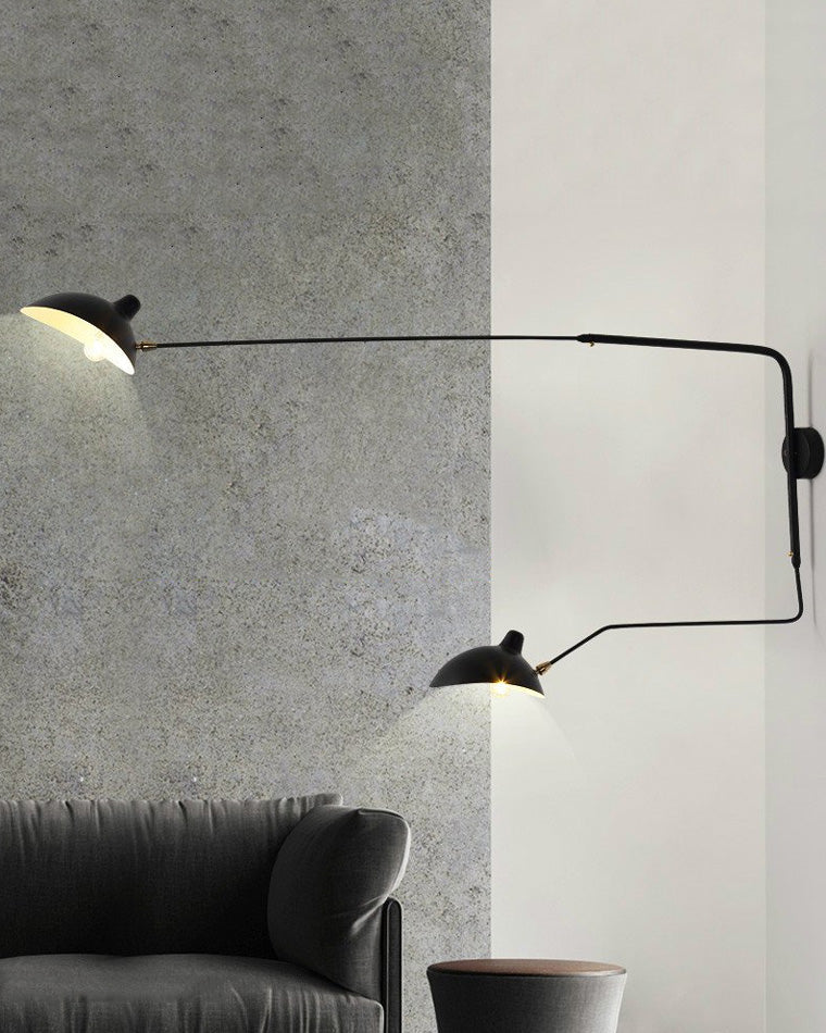 Wandlamp Met Verstelbare Armen - Dubbele Armen - Moderne Verlichting