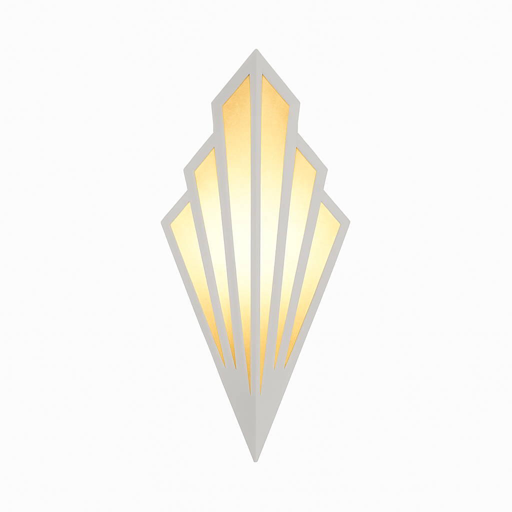 Wandgemonteerde LED-Design-Applique van gekleurd metaal