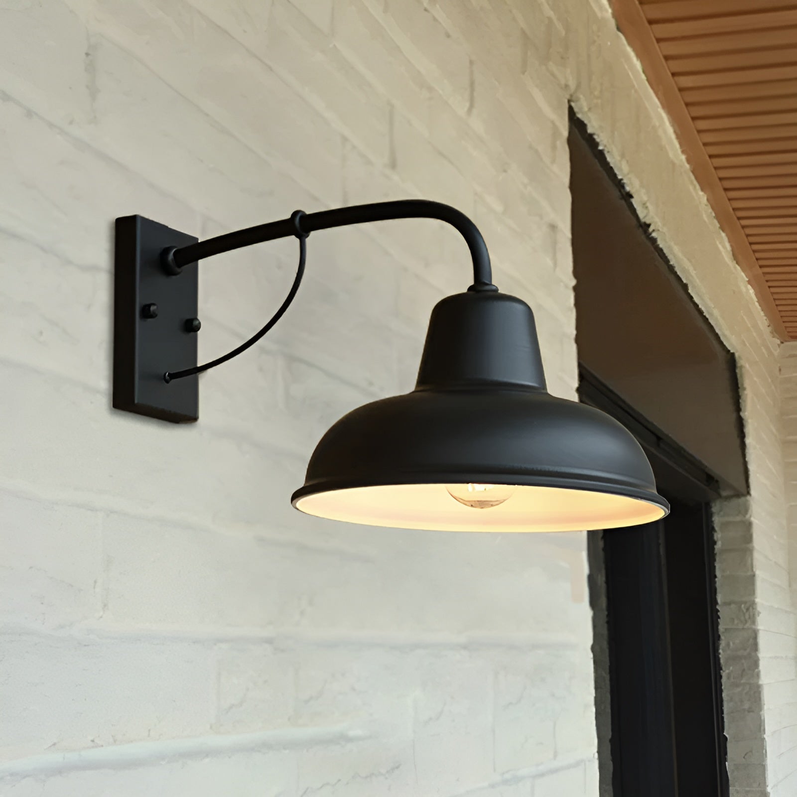 Rustieke ijzeren wandlamp - Vintage buitenverlichting
