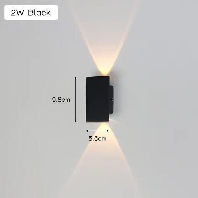 Applique LED LuxeWall - Buiten - Modern - Aluminium