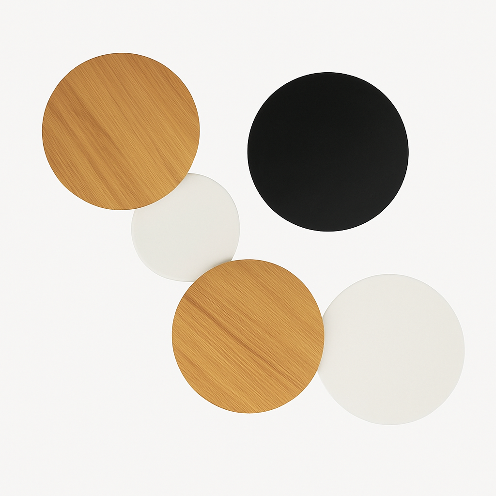 Ronde LED-Wandlamp Eclipse (enkel)