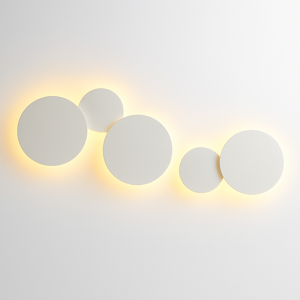 Ronde LED-Wandlamp Eclipse (enkel)