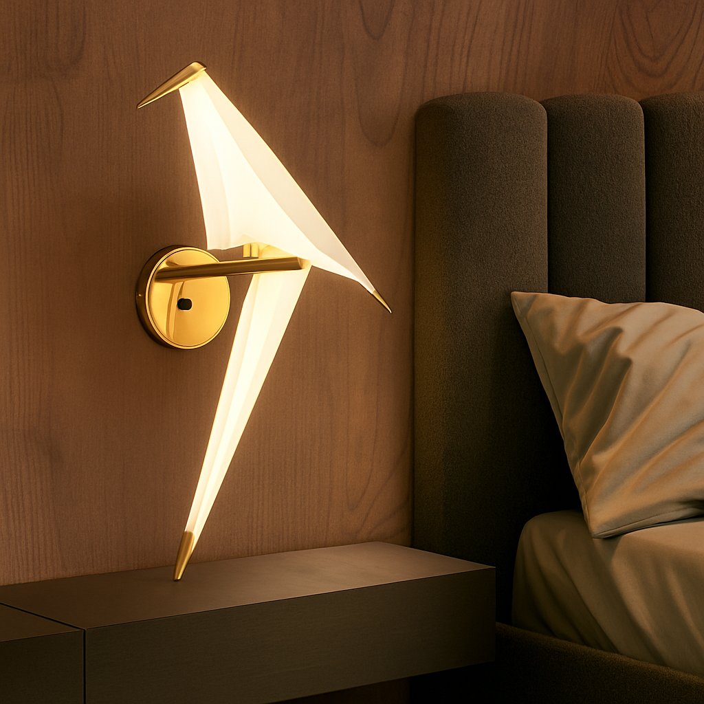 Moderne Wandtoepassing Ontwerp Vogel