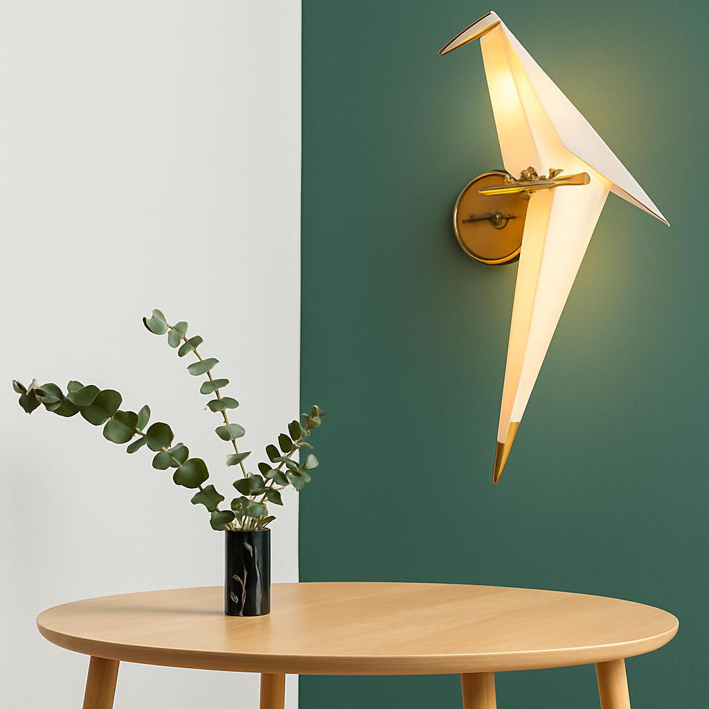 Moderne Wandtoepassing Ontwerp Vogel