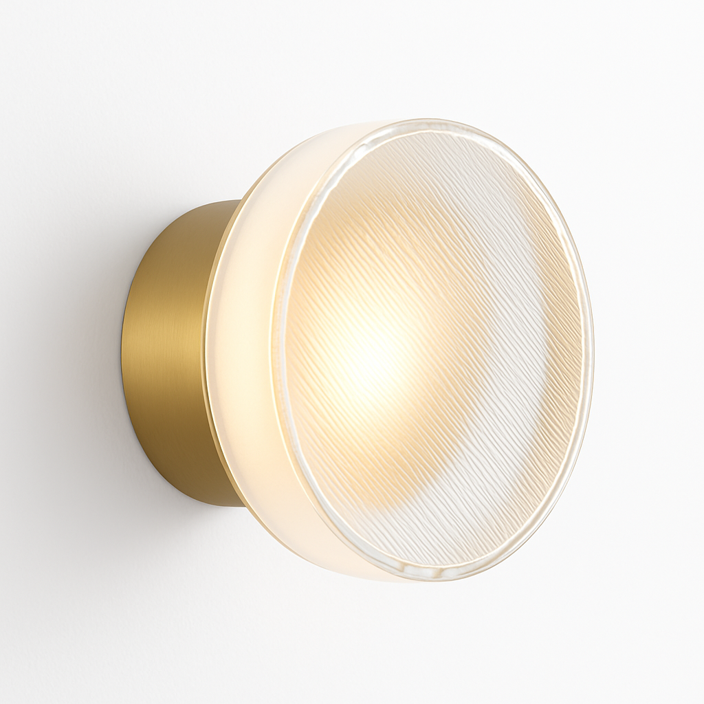 Moderne ronde Wandlamp LED Glas Wandlamp Woonkamer Gang Korridor Slaapkamer Badkamer Woondecoratie Binnenverlichting