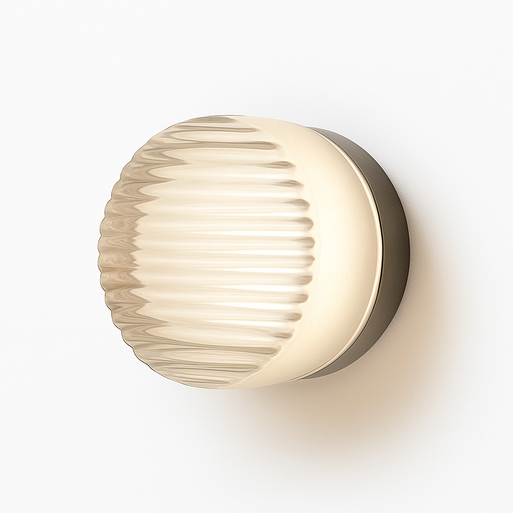 Moderne ronde Wandlamp LED Glas Wandlamp Woonkamer Gang Korridor Slaapkamer Badkamer Woondecoratie Binnenverlichting