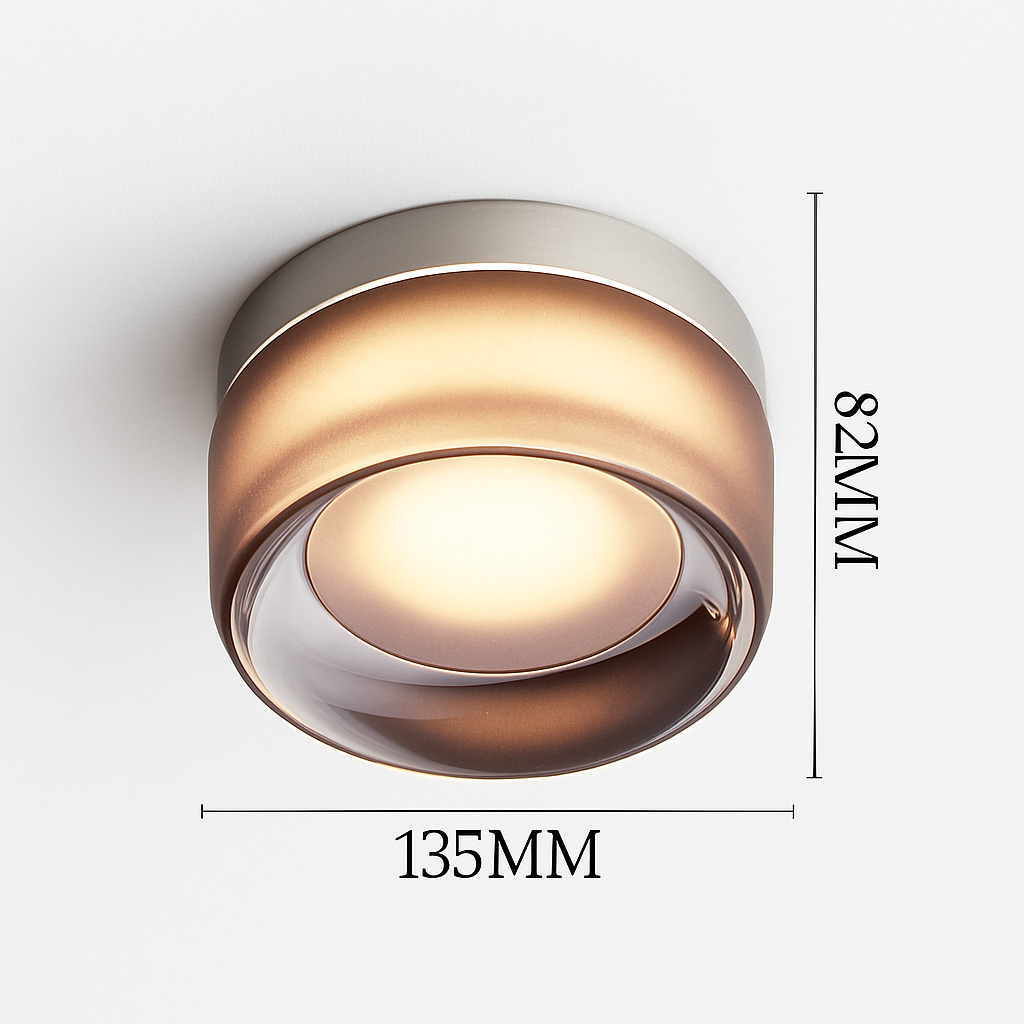 Moderne ronde Wandlamp LED Glas Wandlamp Woonkamer Gang Korridor Slaapkamer Badkamer Woondecoratie Binnenverlichting