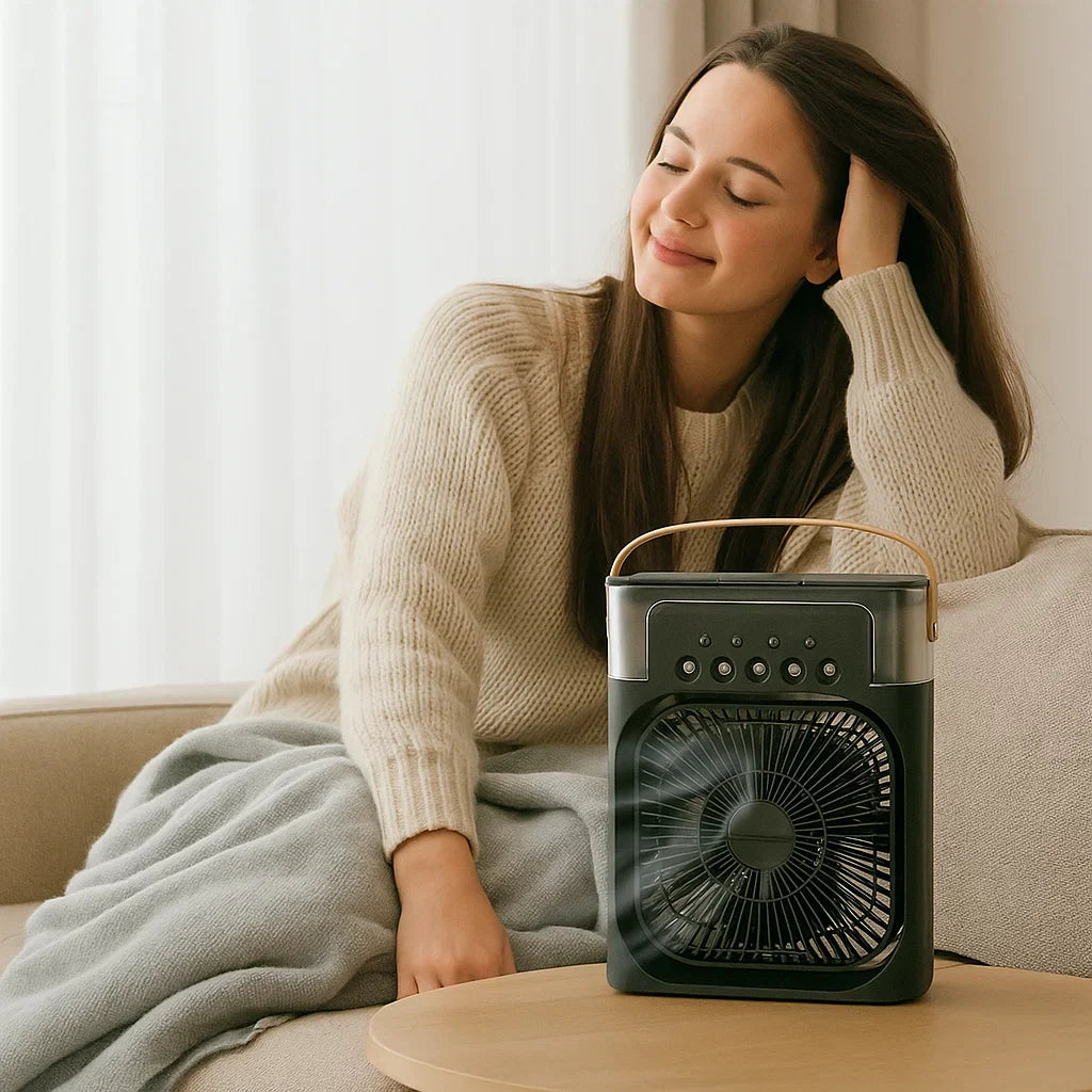 Draagbare Mini-airconditioner Compacte Koeleenheid