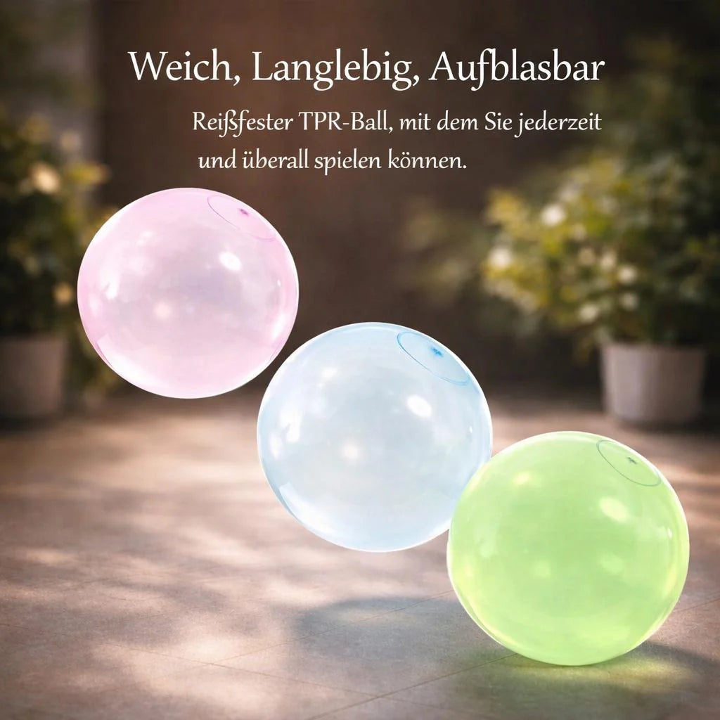 Opblaasbare Speelbal XXL | Kleurrijke Gummibal voor Kinderen | BlubberBall