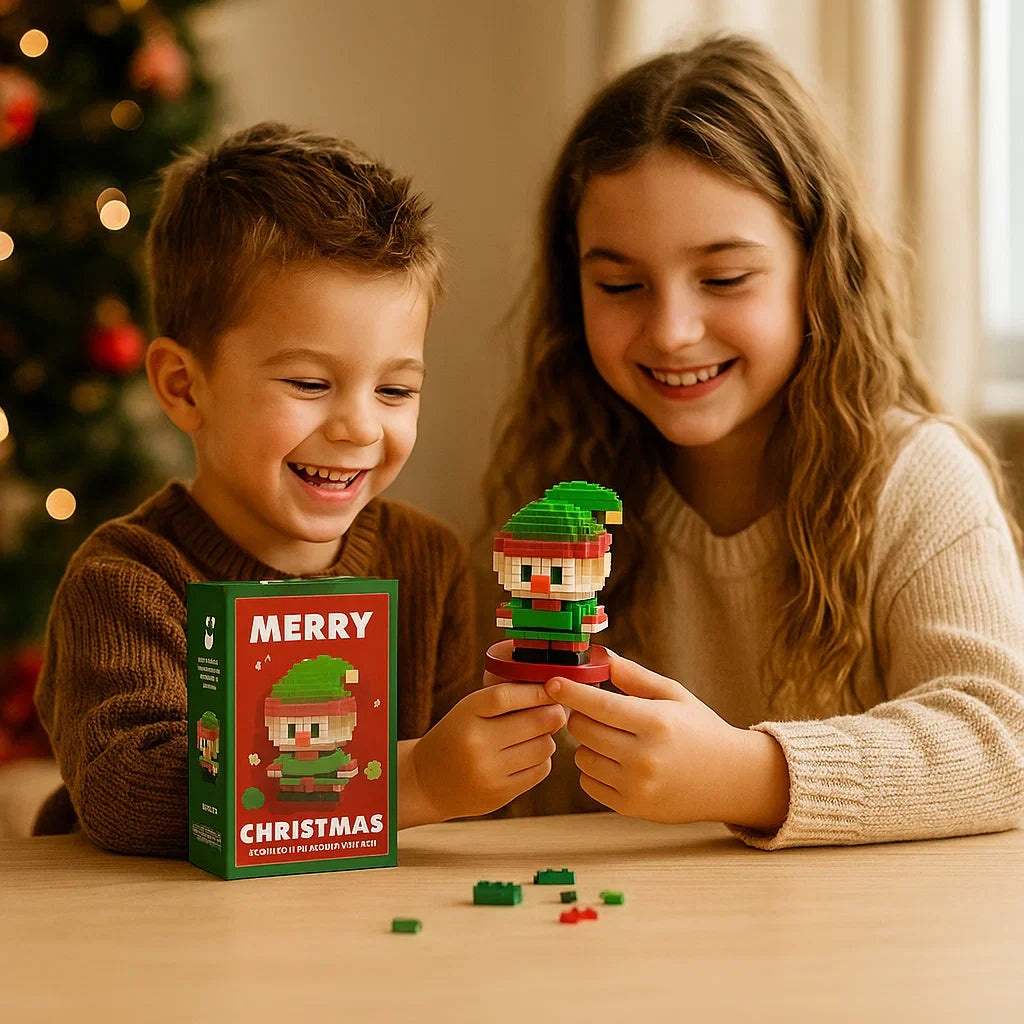 Creatieve Bouwstenen Kerstfiguren - Plezier voor het hele gezin