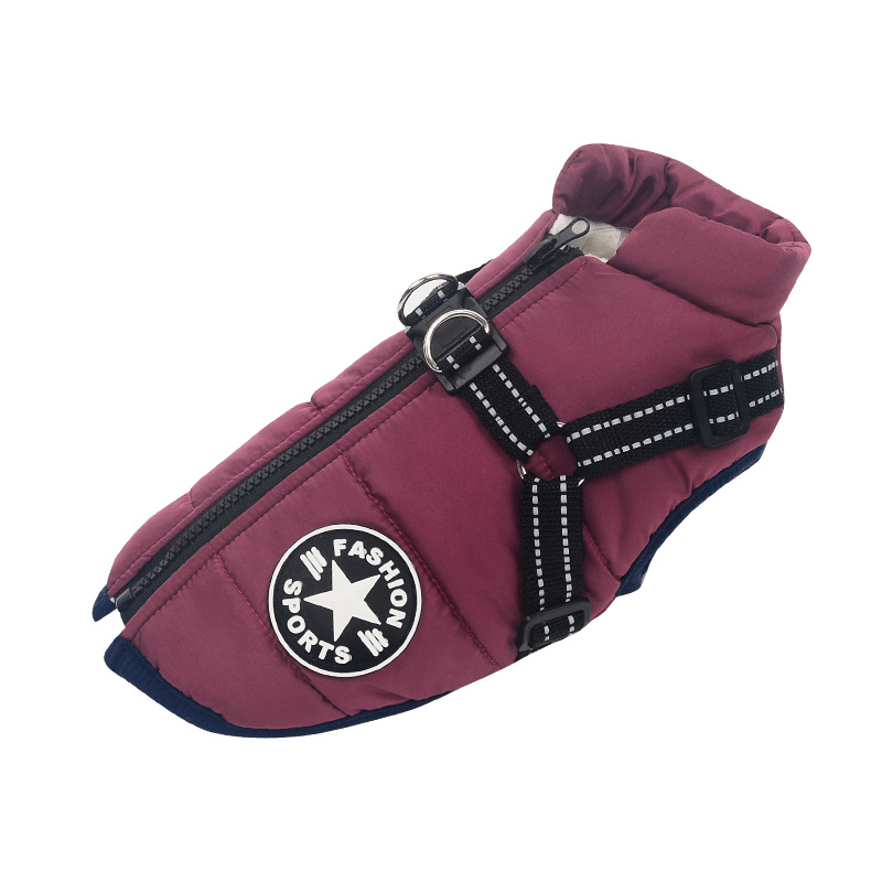 PupGuard - Winter-Hondjas met Harnas