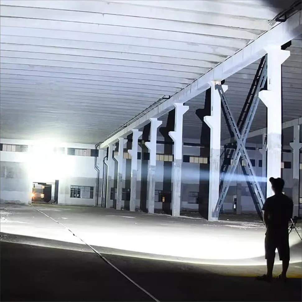 LuxeBeam LED Hoofdlamp | Verlicht je pad met een ultra heldere en duurzame lichtbron voor nachtelijke avonturen.