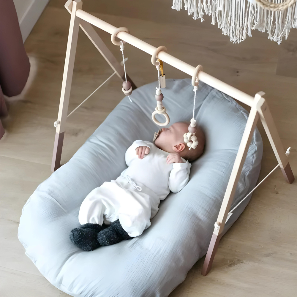 Veelzijdig orthopedisch babykussen – Zachte & ademende ondersteuning