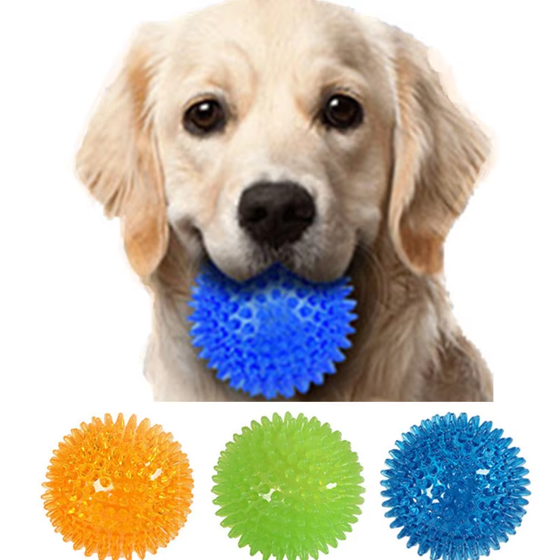 Hond Speelbal met Noppen - Tandheelkundige Hygiëne & Spel