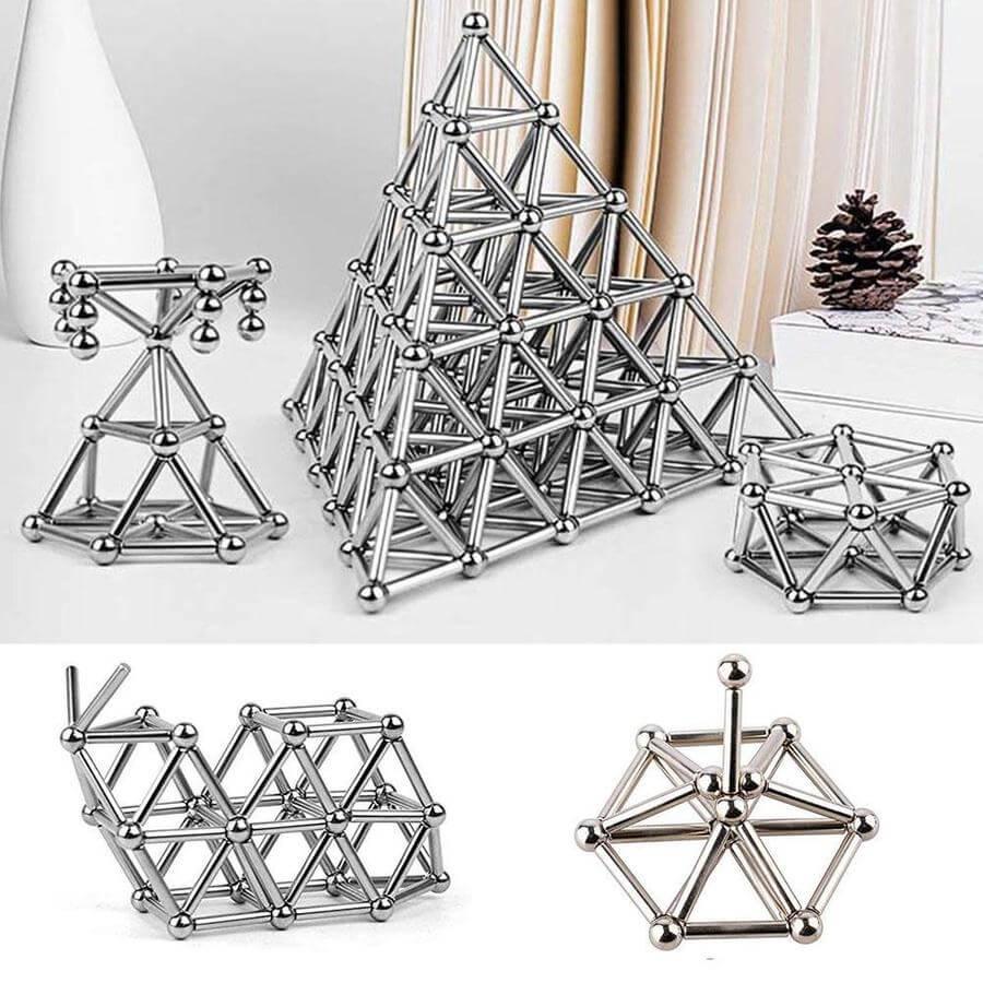 Magnetische Stokken - Creatief Bouwspel - Kinderen