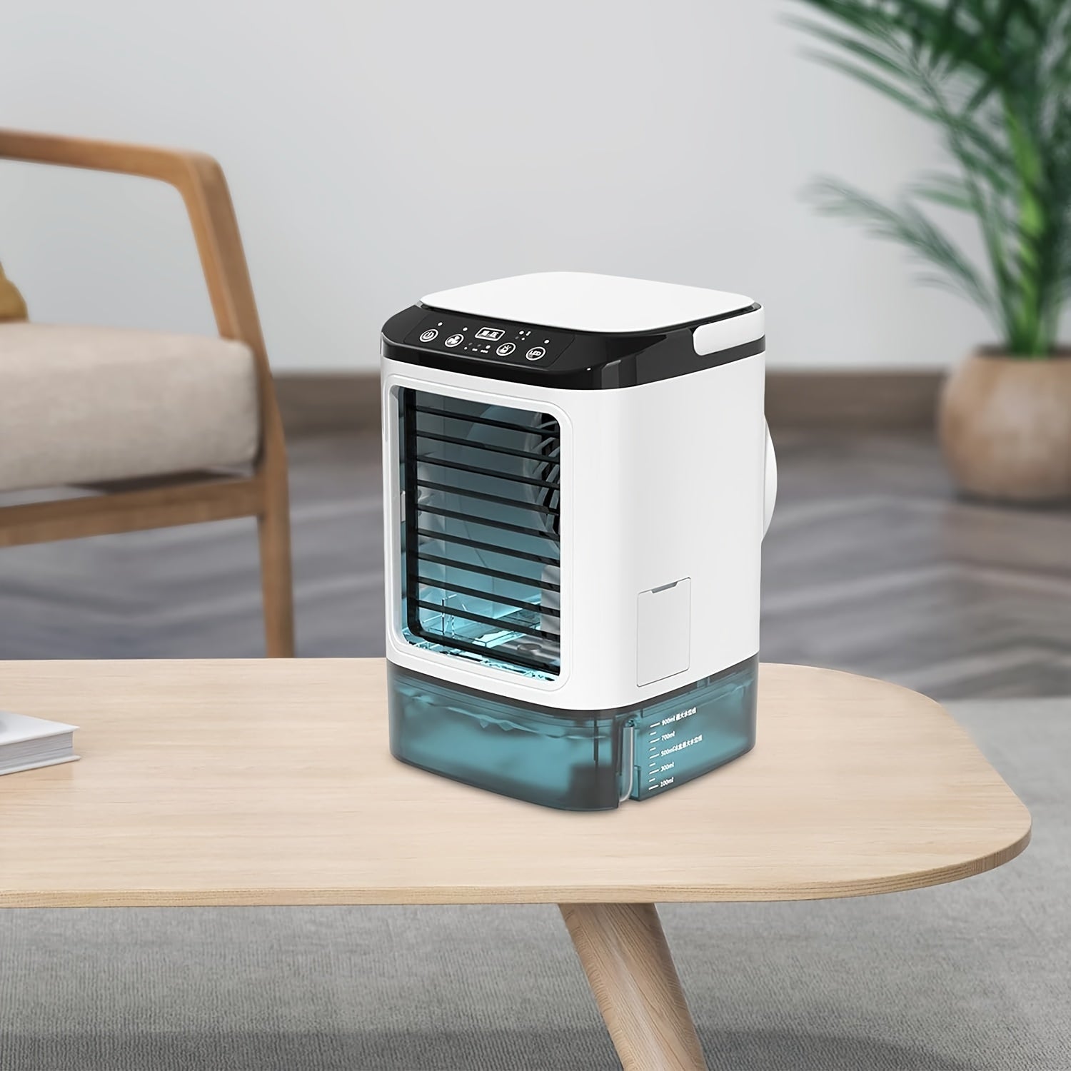 Mini Portable Airconditioner Koel met Water – USB Voeding met Groot Reservoir