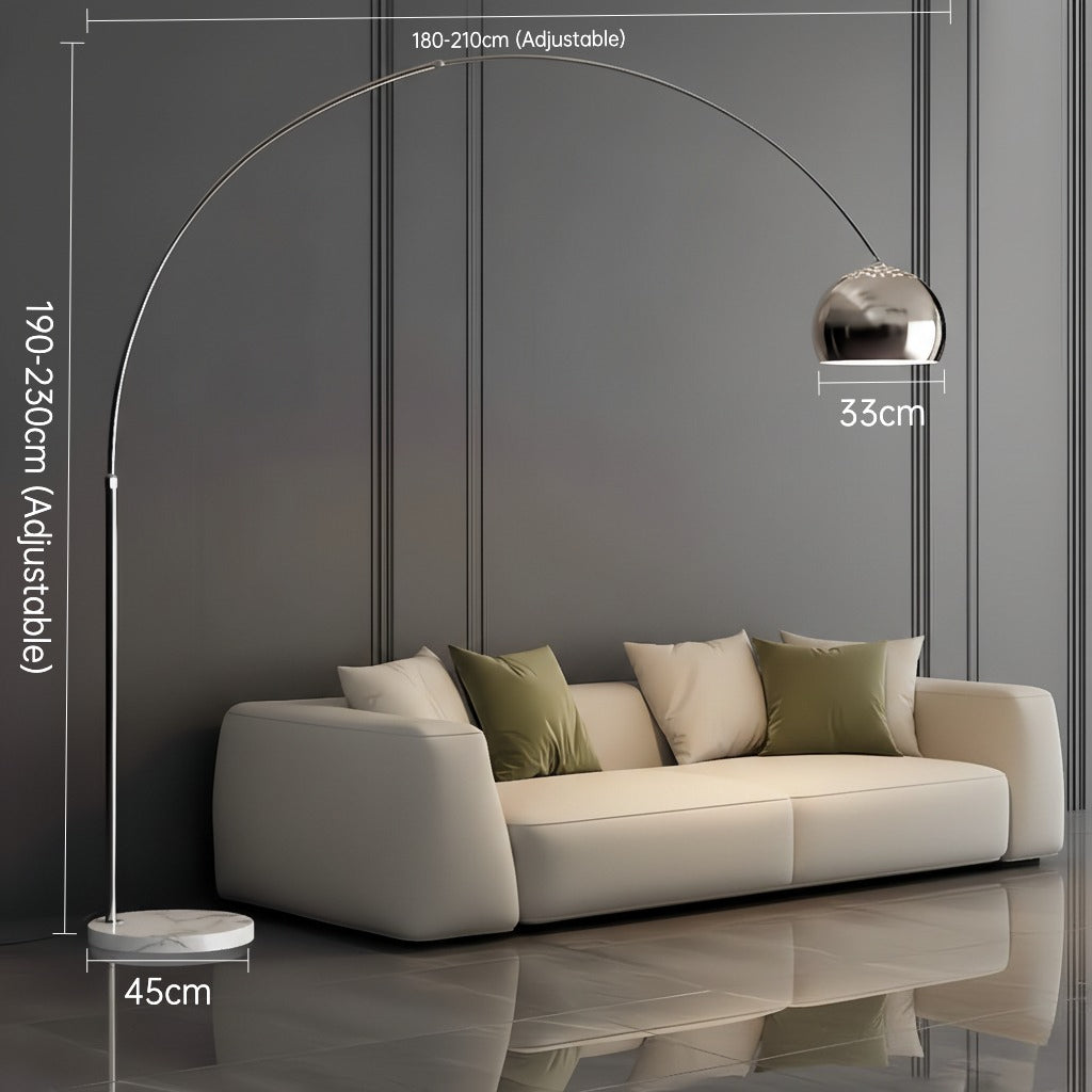 Italiaanse Arco Booglamp – Moderne Design Vloerlamp voor de Woonkamer