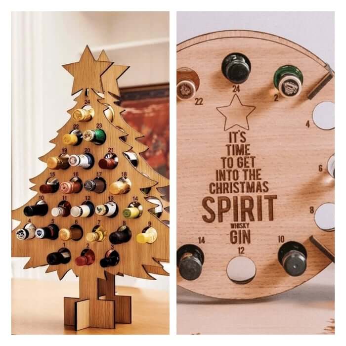 Houten Bier Adventskalender 2026 – 24 Dagen Kerst Countdown