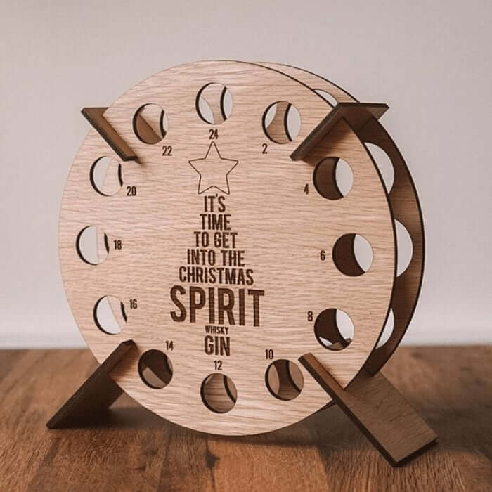 Houten Bier Adventskalender 2026 – 24 Dagen Kerst Countdown