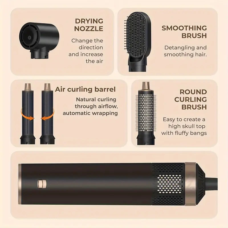DryMaster | 5-in-1 Haardroger en Styler