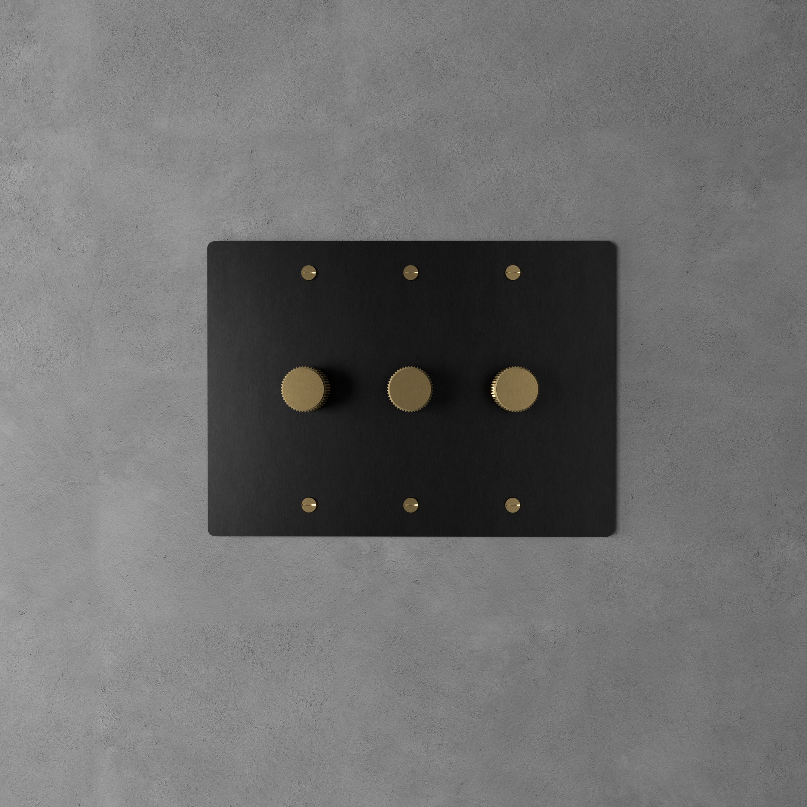 Messing Dimmer Schakelaar