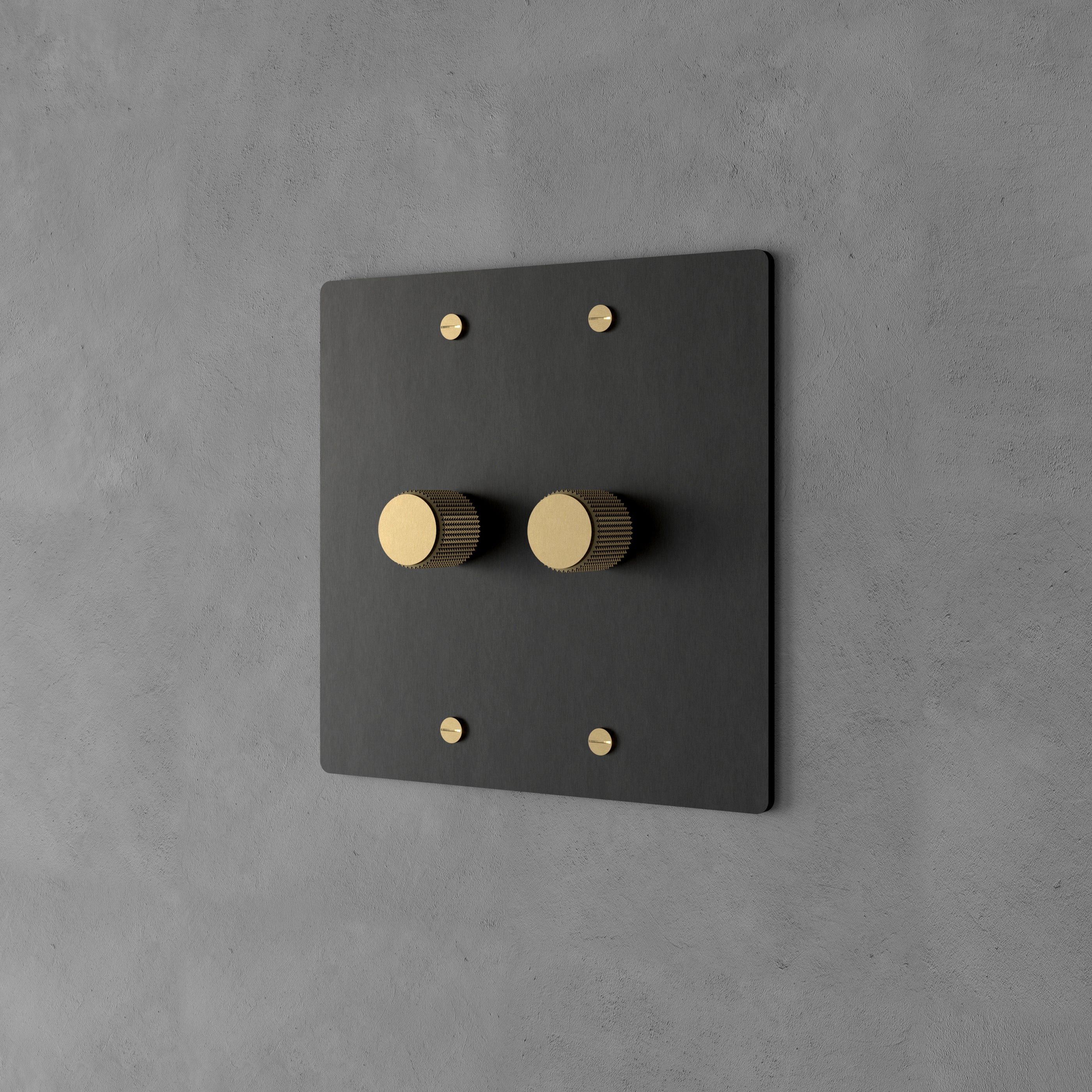 Messing Dimmer Schakelaar