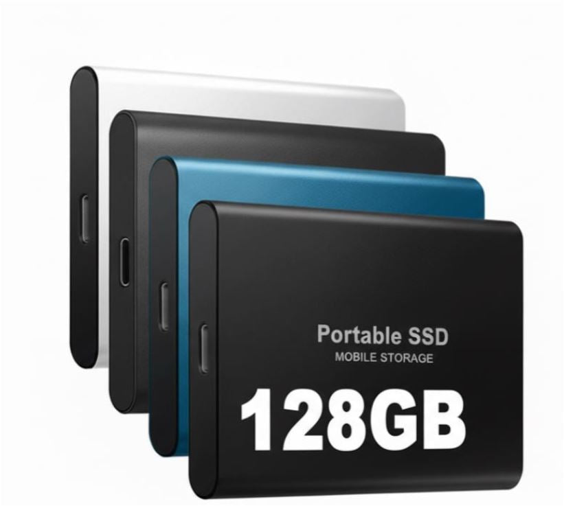 BowLift | DataSprint Externe SSD 128GB – Snelle USB-C opslag tot 1050 MB/s